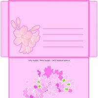 Cherry Blossoms Envelope