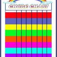 Colored Chore Chart