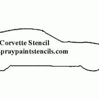 Corvette Stencil