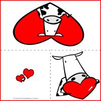Cow Heart Card