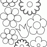 flower petals printable