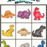 Dino Adventure Bingo 1