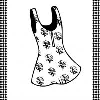 Dress Flash Card