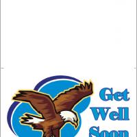 Eagle Get Well Card