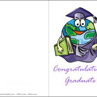 Earth In Graduates Gown