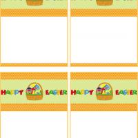 Easter Basket and Greeting Gift Cards