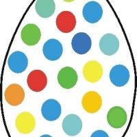 Easter Egg with Spots