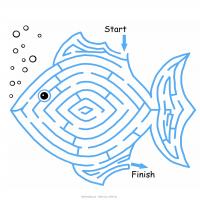 Easy Fish Maze