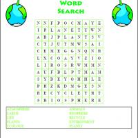 fun free earth day word search thrifty mommas tips - environment word ...