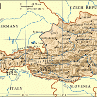 Europe- Austria General Reference Map