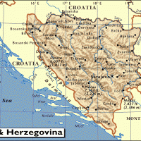 Europe- Bosnia General Reference Map