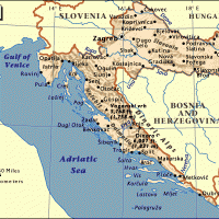 Europe- Croatia General Reference Map