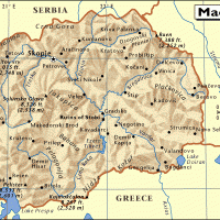Europe- Macedonia General Reference Map
