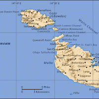 Europe Malta General Reference Map Europe Malta General Reference Map