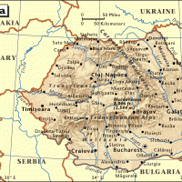 Europe- Romania General Reference Map