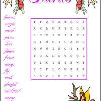 Fairy Themed Word Search