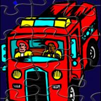 Fire Engine Jigsaw Puzzle