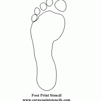 Footprint Stencil