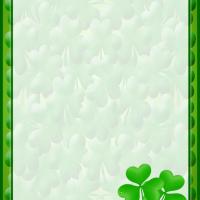 Four Leaf Clover Stationery