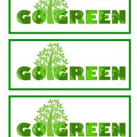 Go Green Bookmarks