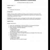 Grade 1 &amp;amp; 2 Math: Making Estimations