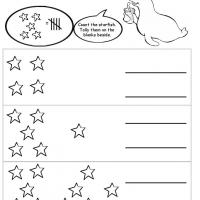 Grade 1 Math- Tally the Stars