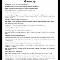 Grades 5-8 Astronomy - Glossary