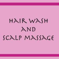 Hair Wash And Scalp Massage