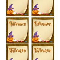 Halloween Jack-O-Lantern and Treats
