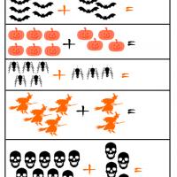 Halloween Math Addition