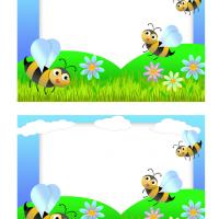 Happy Bees Postcards