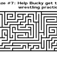 Help Bucky Get To Wrestling Practice