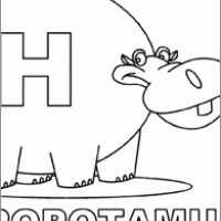 Hippopotamus Alphabet