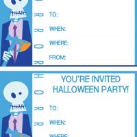 Horror Halloween Party Invitation