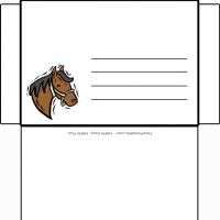 Horse Design Envelope
