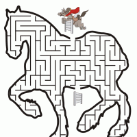 Horse Maze