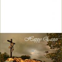 Jesus on the Cross Easter Card
