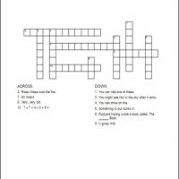 Kids Crossword 1