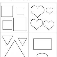 Large or Small Shapes Comparison