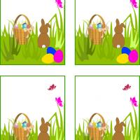 Little Bunny Easter Gift Cards