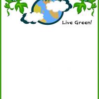 Live Green Stationery