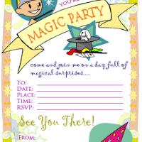 Magic Party Invitation