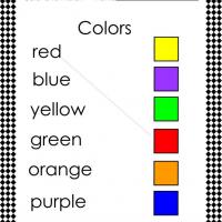 Match the Color and Word