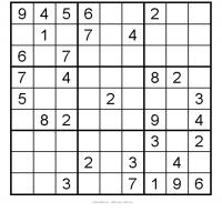 Medium Sudoku 10
