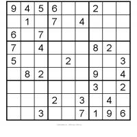 print medium sudoku