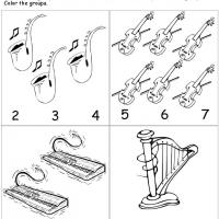 Musical Instrument Count the Groups