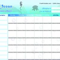 Ocean Chore Chart