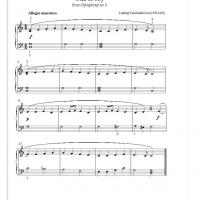 Ode To Joy For Piano