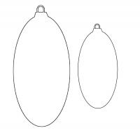 Oval Bauble Template