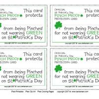Pinch Proof Coupon For St. Patrick's Day